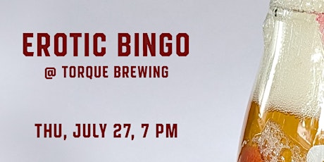 Imagen principal de Erotic Bingo at Torque Brewery