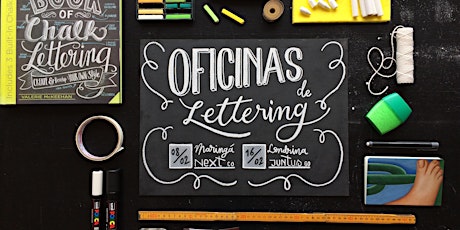 Imagem principal do evento Oficina de Lettering em Maringá com Netto Bueno (@tipoolettering) 