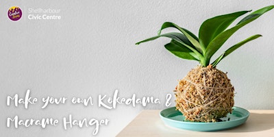 Make your own Kokedama & Macrame Hanger primary image