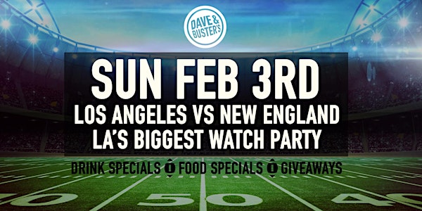 Hollywood, CA - Big Game Watch Party!