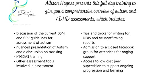 Image principale de Comprehensive Autism Assessment Training