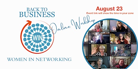 Get Back to Business with Women in Networking (online workshop) primary image