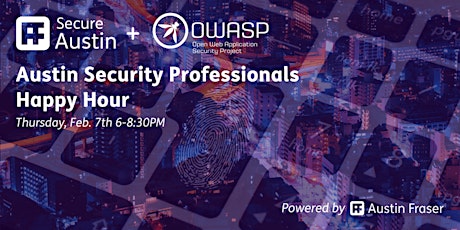 February 2019 Austin Security Professionals Happy Hour primary image