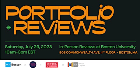 EMERGE: AIGA Boston Portfolio Review 2023 (In-Person) primary image
