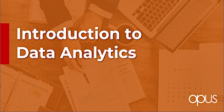 Introduction to Data Analytics primary image