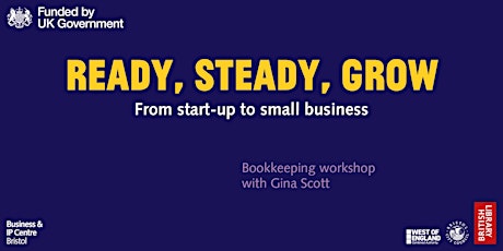 Image principale de Accts/Bookkeeping workshop -Ready Steady Grow