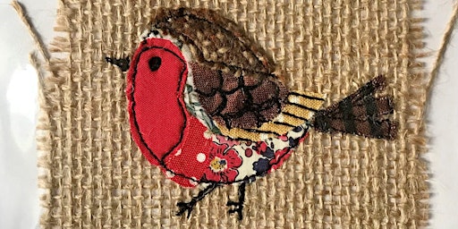 Primaire afbeelding van Free Motion Embroidery Class - Robins at Abakhan Mostyn