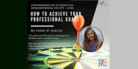 Workshop -  How To Achieve your Professional Goals primary image