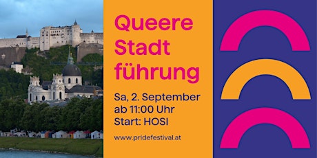 Hauptbild für Queere Stadtführung durch Salzburg