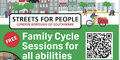 Image principale de SOUTHWARK Family Cycle Sessions: Get confident on quiet roads!