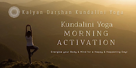 Kundalini Yoga and Meditation Weekday Morning Activation primary image