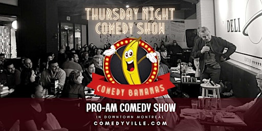 Montreal Comedy ( Live English Comedy Show 8:30 ) at a Montreal Comedy Club  primärbild