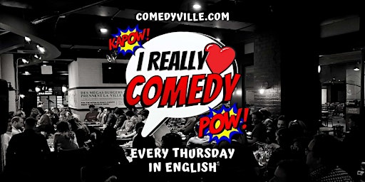 Imagen principal de Comedy Show Montreal ( Live English Comedy 8:30 ) Comedy Clubs Near Me