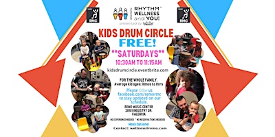 Imagen principal de REMO Saturday Morning Kids Drum Circle