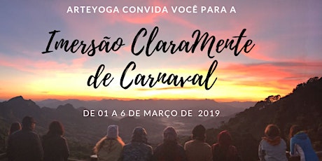 Imagem principal do evento Imersão Claramente De Carnaval 2019