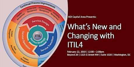 What’s New and Changing with ITIL 4 primary image