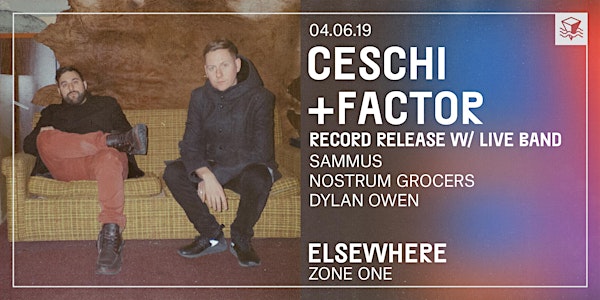 Ceschi Ramos with Factor Chandelier + Band (Record Release!) @ Elsewhere (Z...