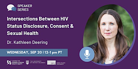 Intersections Between HIV Status Disclosure, Consent & Sexual Health primary image