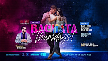 Primaire afbeelding van Bachata Thursdays: Bachata Dance Classes for Beginners!