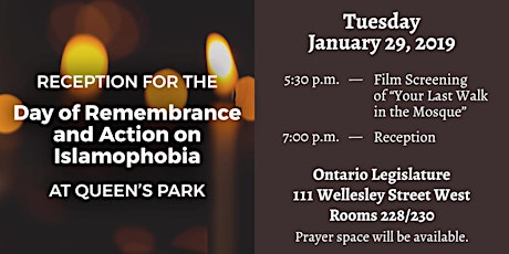 Day of Remembrance and Action on Islamophobia at Queen's Park primary image