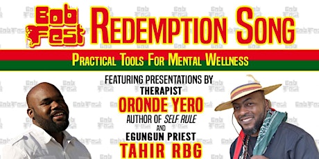 REDEMPTION SONG: PRACTICAL TOOLS FOR MENTAL WELLNESS primary image