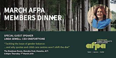 March AFPA Members Dinner primary image