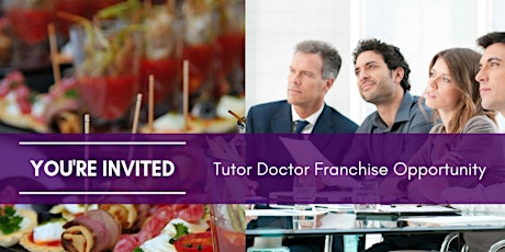 Canapés and Cocktails with Tutor Doctor Business Opportunity - Sheffield primary image