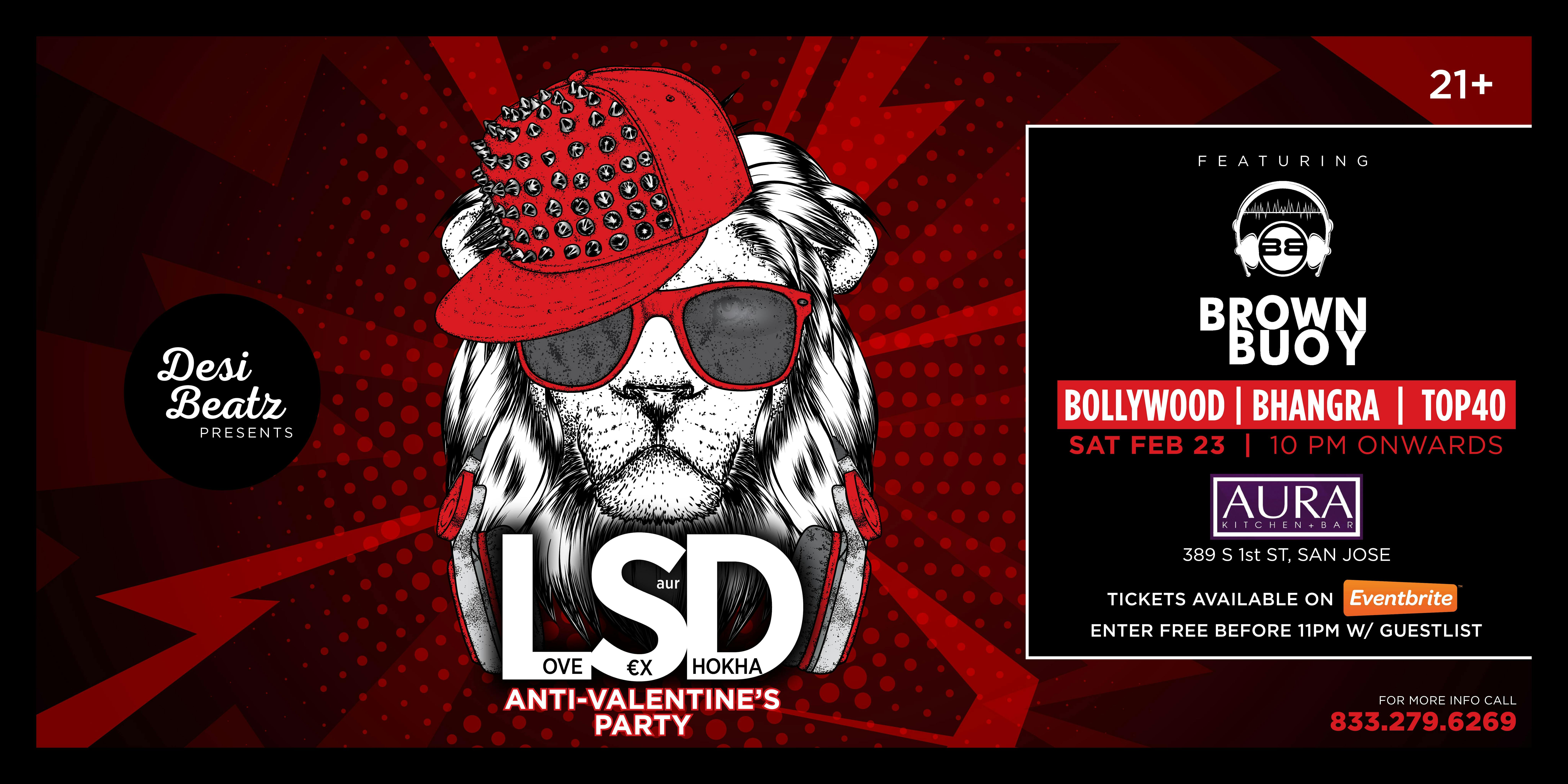 LSD Love Aur Dhoka Anti Valentines Party At Aura Kitchen