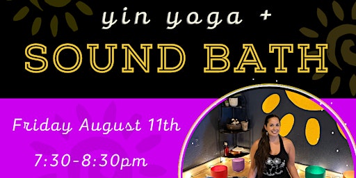 Yin Yoga & Sound Bath primary image