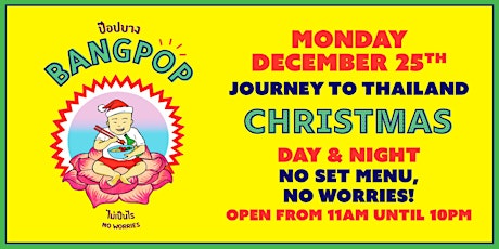 Journey to Thailand Christmas Day primary image