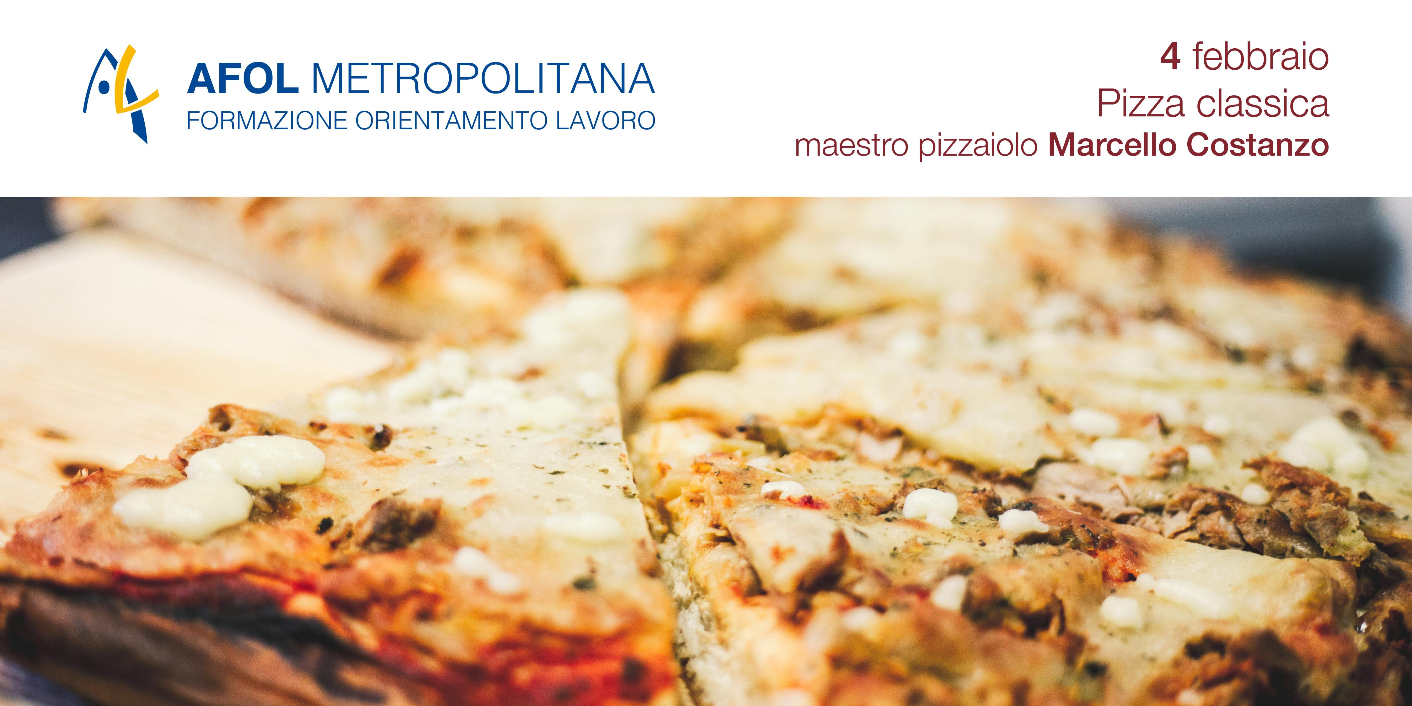 Corso di cucina: pizza classica - 4 FEB 2019