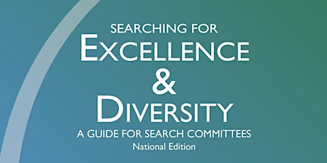 Searching for Excellence & Diversity Reading Group 2019 primary image