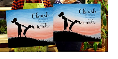 Cherish the Moment- Canvas bachelorette party - paint with Marian primary image