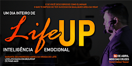 Imagem principal do evento LIFE UP IMERSÃO EM INTELIGÊNCIA EMOCIONAL