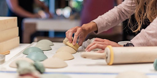 Primaire afbeelding van June Pottery Workshop - create your own stoneware chimes!