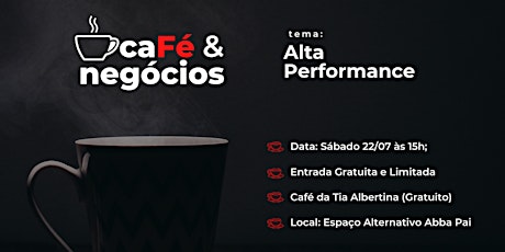 Imagem principal do evento Abba Café & Negócios Julho