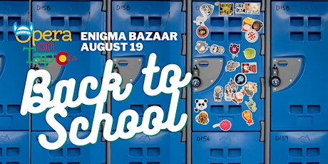 Imagem principal do evento Opera on Tap at Enigma Bazaar: Back to School