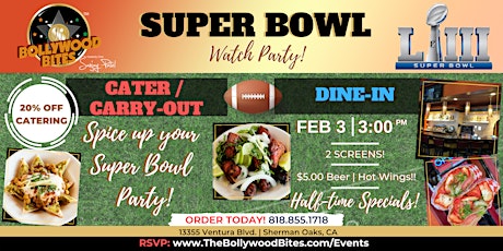 Super Bowl LIII Watch Party! primary image