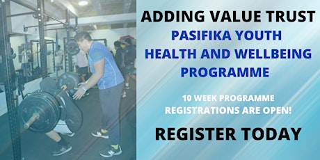 AVT Pasifika Youth Health and Wellbeing Program primary image