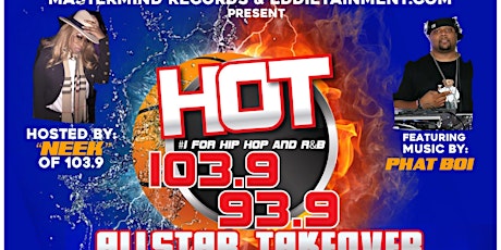 ★-★ HOT 103.9/93.9 ALLSTAR TAKEOVER ★-★  DJ INFAMOUS | Buffalo Wild Wings @ 10pm | Friday, Feb. 15  primary image