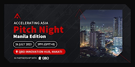 Accelerating Asia Pitch Night: Manila Edition primary image
