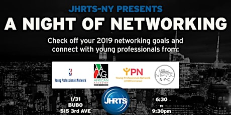JHRTS-NY Presents: A Night of Networking (African Ancestry Affinity Group from SiriusXM Members) primary image