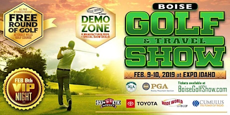 Boise Golf Show General Admission - SATURDAY & SUNDAY - FEB 9 & 10 primary image