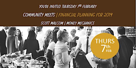 Servcorp Community Meets | Financial Planning for 2019 primary image