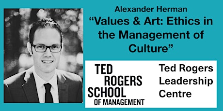 "Values & Art: Ethics in the Management of Culture" primary image
