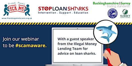 Scams awareness & beware the bite of the loan shark primary image