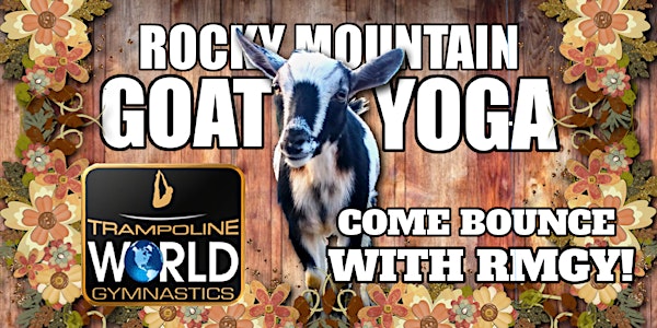 Goat Yoga - Feb 24th (Trampoline World Gymnastics)