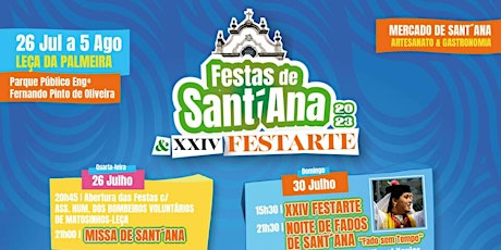 Imagen principal de Festas de Santa Ana e Festarte 2023 (Leça da Palmeira)