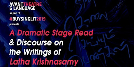 Primaire afbeelding van Nammavar - Dramatic Stage Read and Discourse on the Writings of Latha Krishnasamy