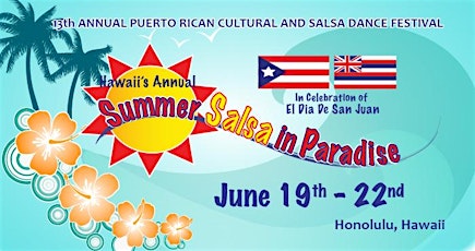 Summer Salsa in Paradise 2014 primary image